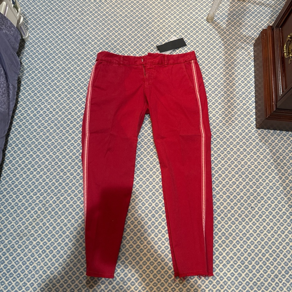 Women's Red Jeans